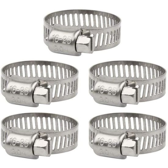 Lot De 10 Colliers De Serrage En T En Acier Inoxydable 304