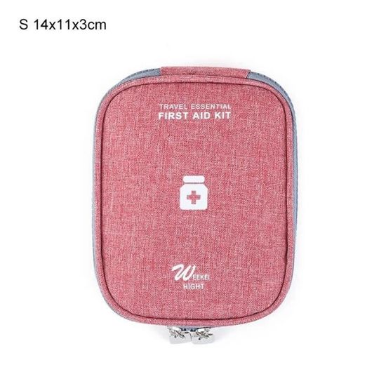 Trousse De Premiers Soins Portable - 2 Pièces (grande + Petite) - Imperméable Et Légère - Pour Maison, Voyage, Camping