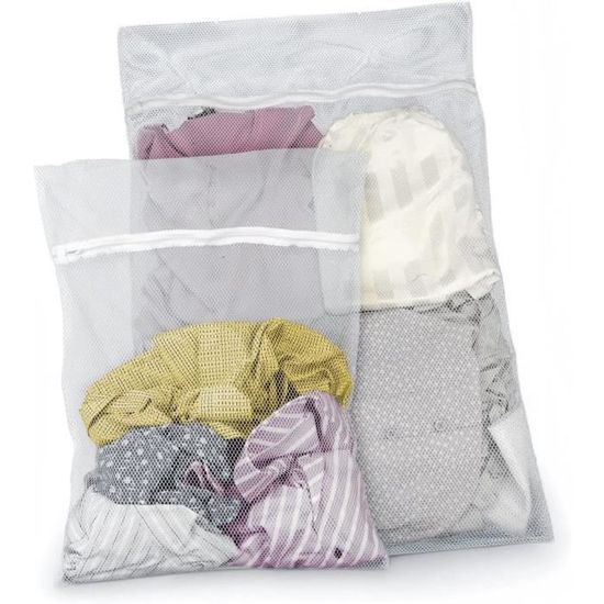 Lot De 2 Filets De Lavage Pour Soutiens-gorge Grande Taille – NOVAGO – 17 X 19 Cm