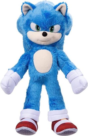 Peluche Sonic douce 30cm - Sonic - Peluche - Bleu - Enfant - 30 cm