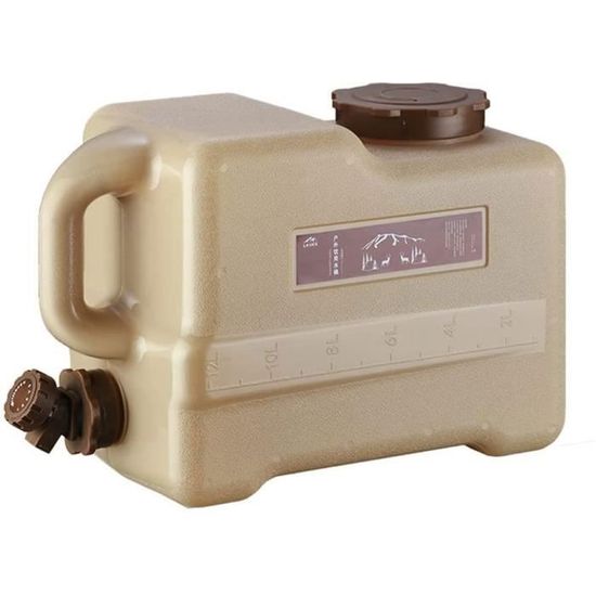 Réservoir d'eau 12 litres, Bidon à eau avec filtre, Fut bidon avec