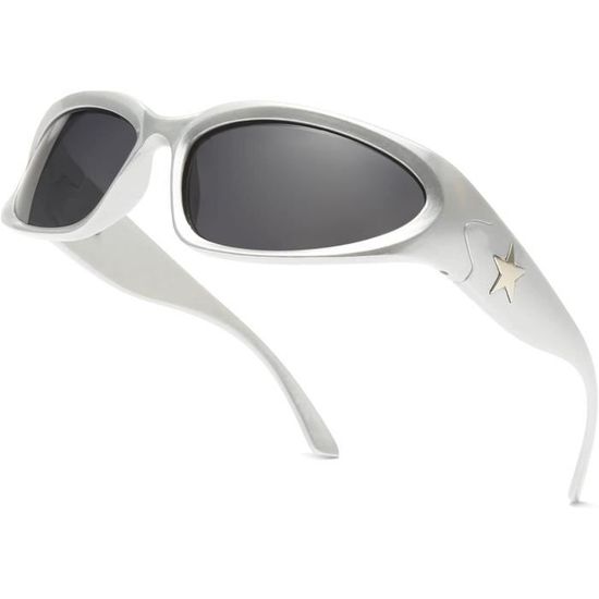 Lunettes De Soleil De Sport Polarisées Style Y2K Rétro - UV400, Unisexe, Pour Vélo, Course, Pêche - 8