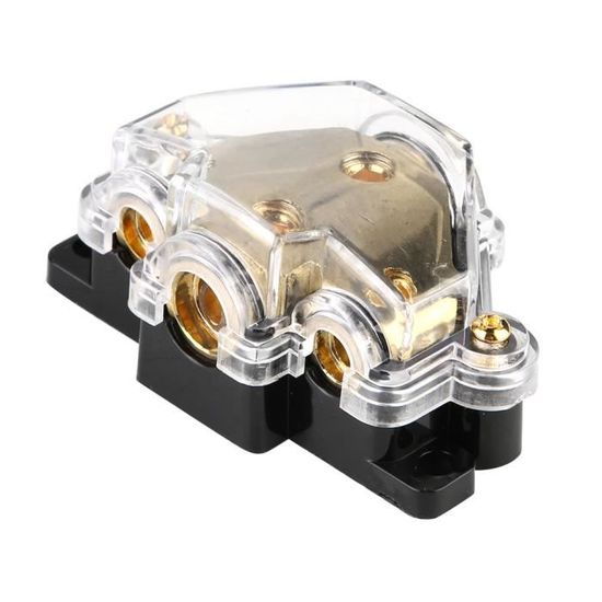 Jeffergarden Bloc Porte-fusible 100A AGU Protection électrique Pour Amplificateur De Puissance Audio De Voiture Fil De Calibre 04 73949569