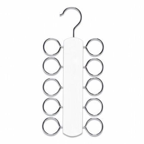New Owl cintre Accessoire Organisateur Solution de stockage Blanc foulards New Owl cintre Accessoire Organisateur Solution de stockage Blanc foulards