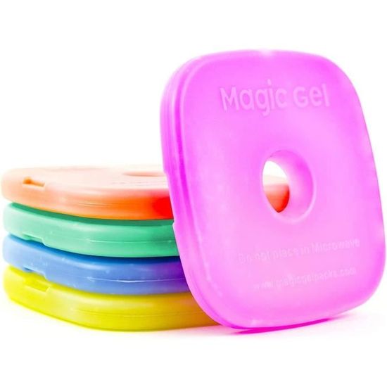 Lot De 6 Blocs Réfrigérants Réutilisables - Glaçons Pour Pique-Nique Et Sacs Isothermes