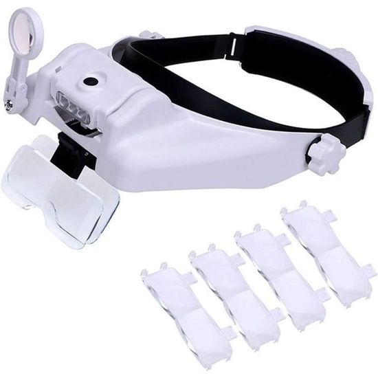 Loupe De Bijoutier Lumineuse 55x/10x/3x - Avec LED - Marque SODIAL - Neuf Avec Étiquettes
