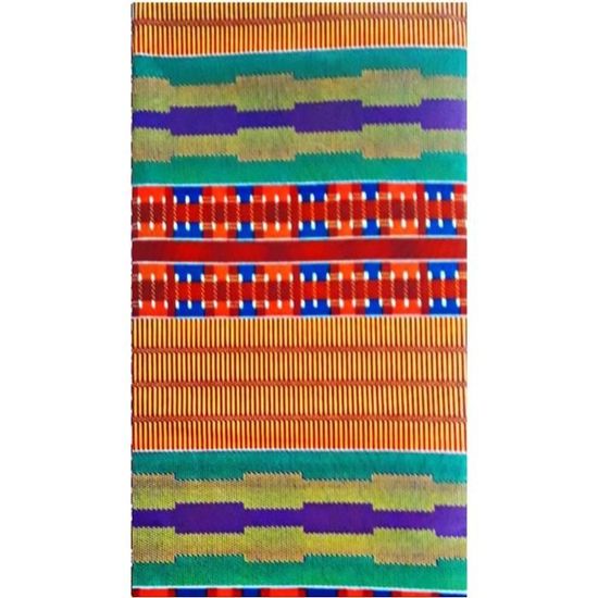 Tissu Wax Africain 100% Coton - 2 Yards (180x120cm) - Idéal Pour Vêtements & Accessoires - 2