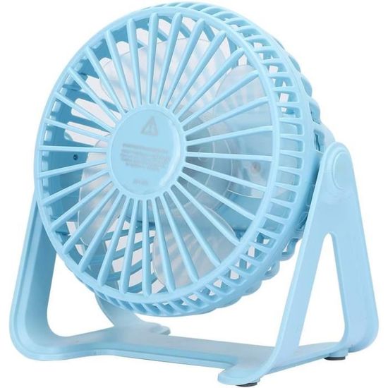 Mini ventilateur de bureau USB 5 W Noir - Accessoires ventilateur et
