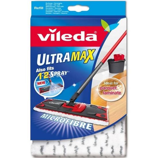 Recharge microfibre sensitive Ultramax VILEDA : la recharge à Prix