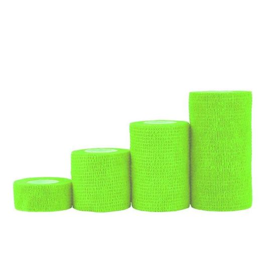 Ruban Bandage Auto-Adhérent Élastique Enveloppant, Bandages Cohésifs, Bandage Respirant Non Tissé pour Entorses Athlétiques des Chevilles, Genoux et Poignets des Animaux de Compagnie