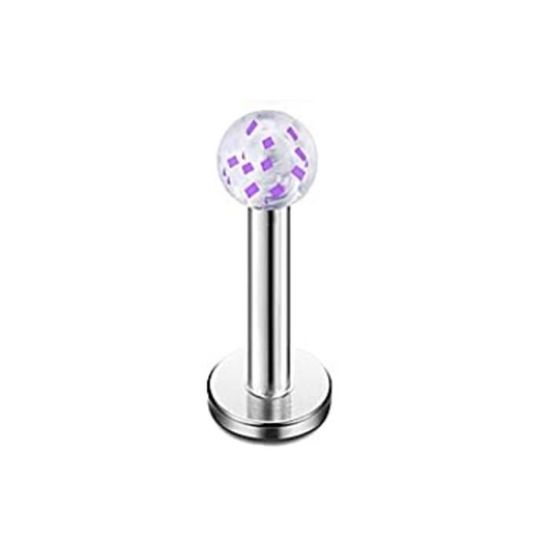 Bijoux Piercing Labret 16G Titane 4mm - Monroe Helix Tragus 5 à 12mm
