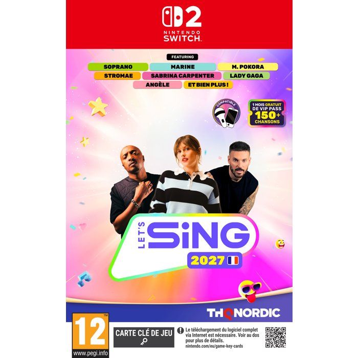 Let' Sing 2027 SWITCH 2 - vue 2