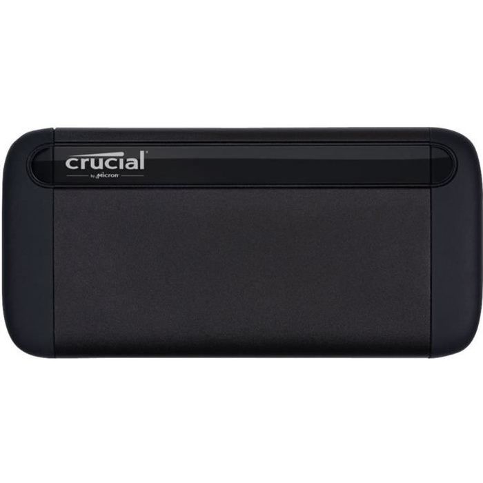 SSD Externe - CRUCIAL - X8 Portable SSD - 2To - USB-C (CT2000X8SSD9)