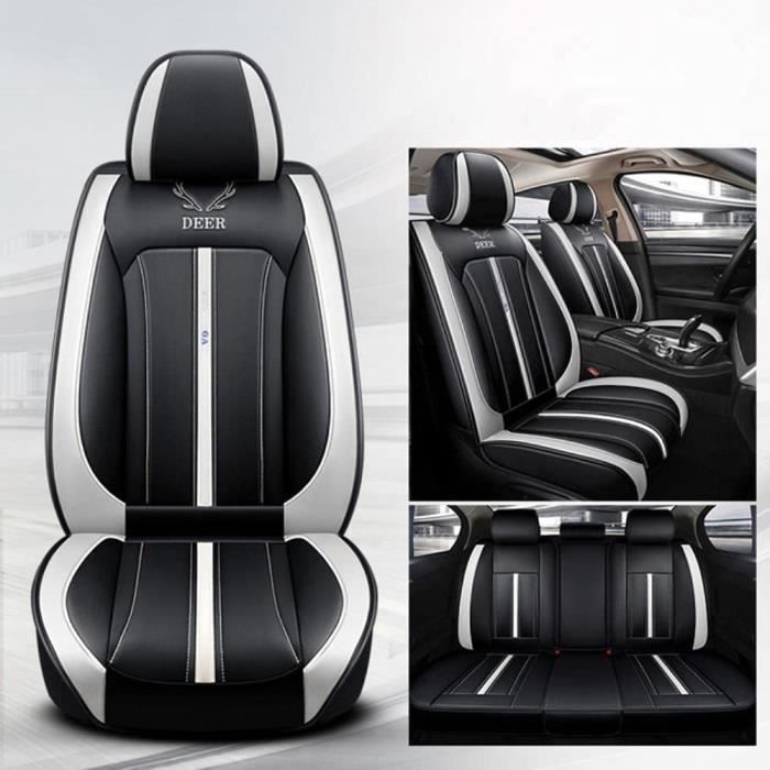 Housse De Siege Voiture Universelle pour Mini Cooper R56 R53 R50 R60 Paceman Clubman Coupe Countryman Jcw Accessoires Voiture-Couleu