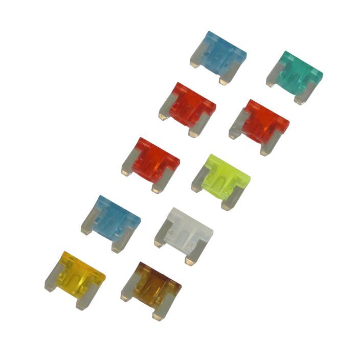 10 Fusibles Low profile assortis