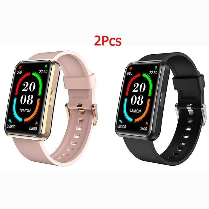 SmartWatch Blackview R3 Pro Montre Connectée Sport Fréquence Cardiaque IP68 Moniteur de Sommeil Ultra-Longue Batterie