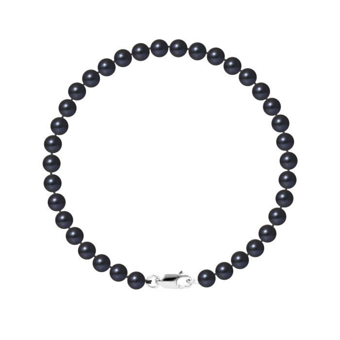 PERLINEA Bracelet Perles de Culture et Or Blanc 375° Femme