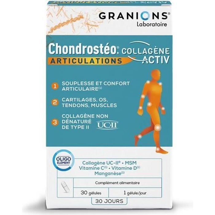 Chondrostéo Articulations Collagène Activ 30 gélules