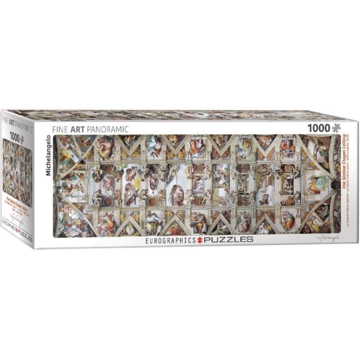 (EG60100960) - Eurographics Puzzle 1000 Pc - Sistine Chapel by Michelangelo