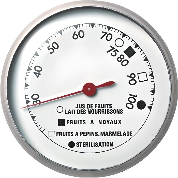 Thermométre à cadran pour stérilisateur