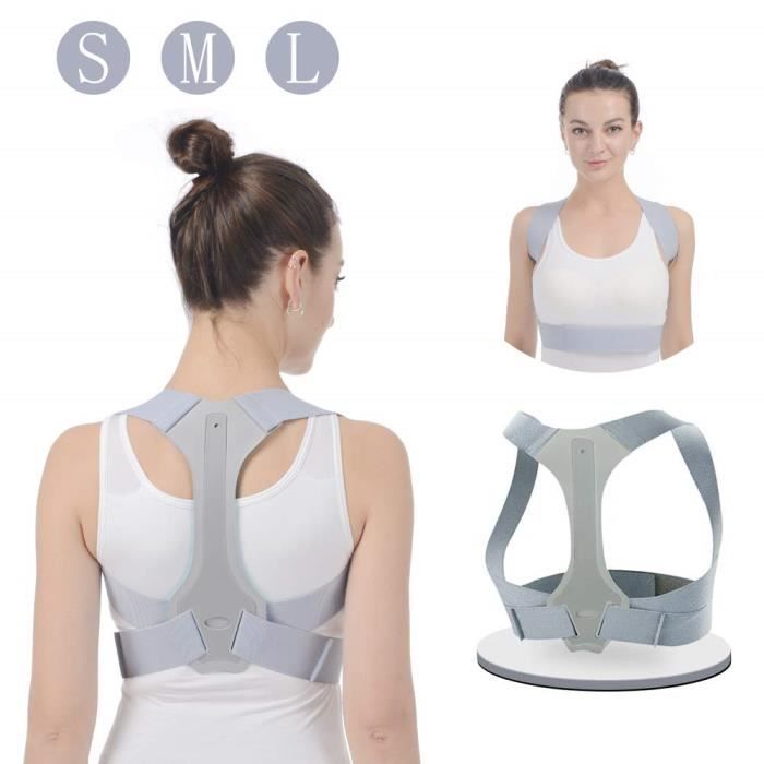 Correcteur de Posture Correcteur de Posture Dos Correcteur de Posture pour Homme et Femme Correcteur de Posture Ajustable - L