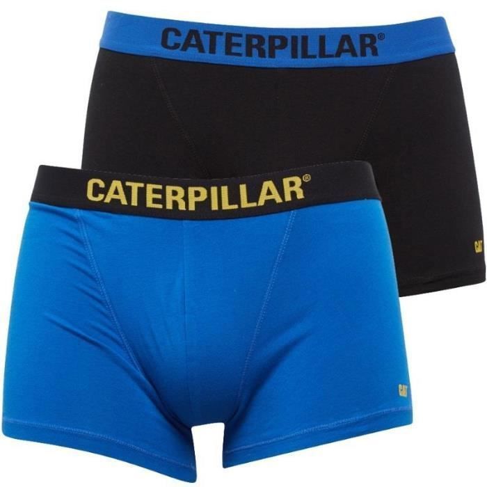 Lots de 2 Boxers Homme Caterpillar City Bleu