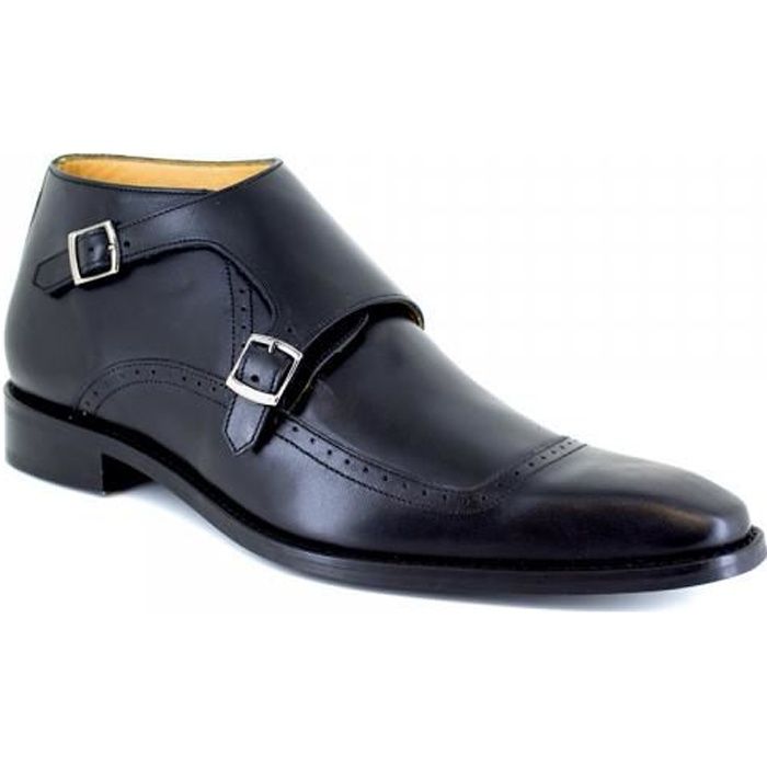 Bottine J.Bradford Cuir Noir JB-MANZO - Couleur - Noir