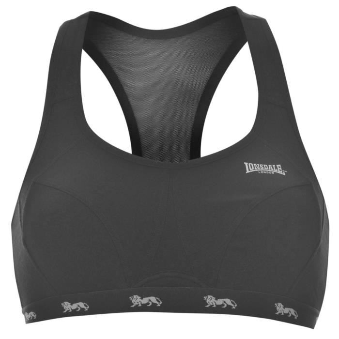 Lonsdale Brassière De Gym Dos Nageur Sport Femmes