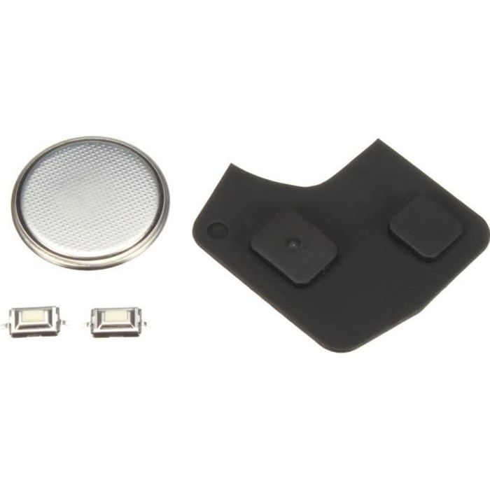 NEUFU 2 boutons Télécommande Fob Case Kit de réparation Pour Toyota Rav 4 Yaris MR2