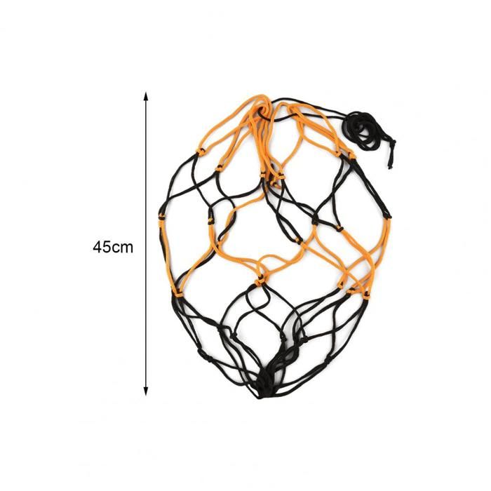Sac Filet à Ballon Pour Basket, Volley, Foot - Neuf 58 Cm