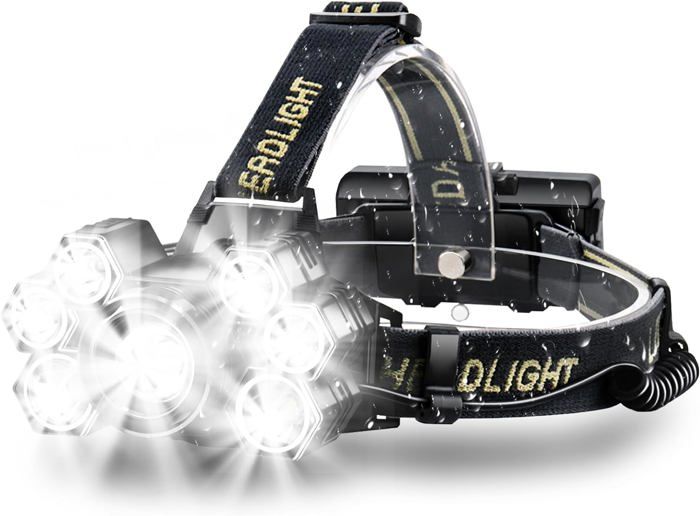 Lampe Frontale Double Usage Rechargeable USB Pour Soudage Et Plein Air