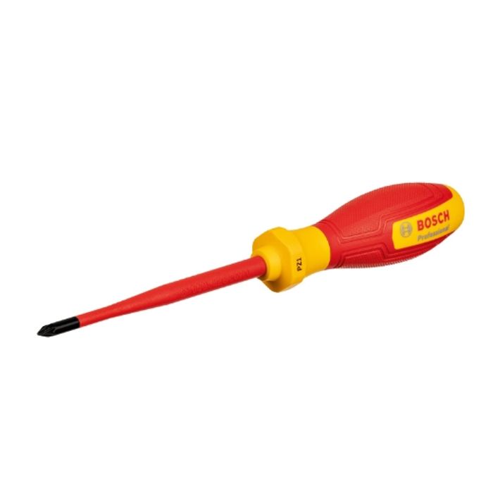 Tournevis isolé VDE Bosch Professional PZ1x100 Ergonomique Antidérapant