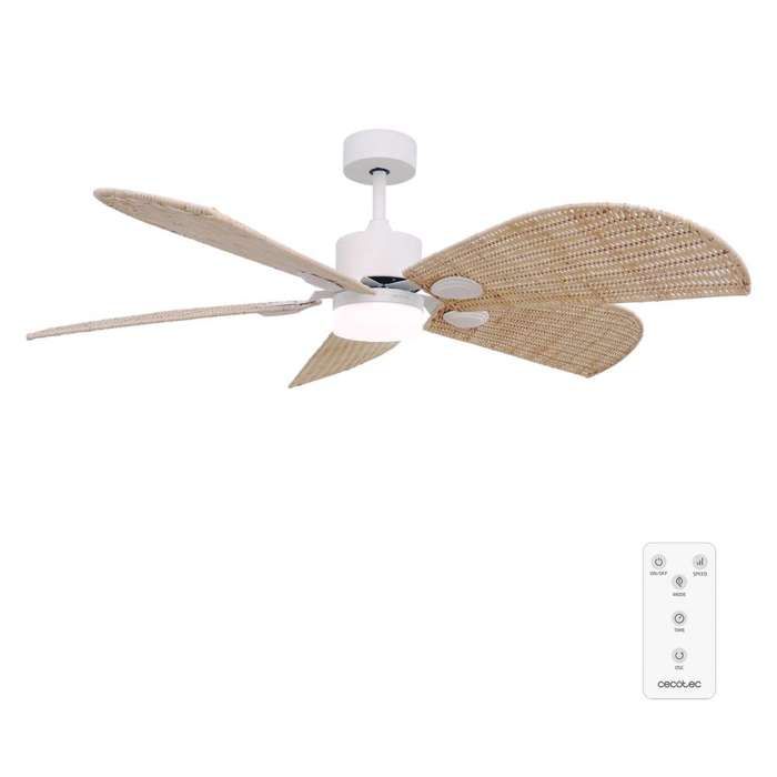 Cecotec Ventilateur de plafond avec lampe EnergySilence Aero 5290 Natural - Cecotec