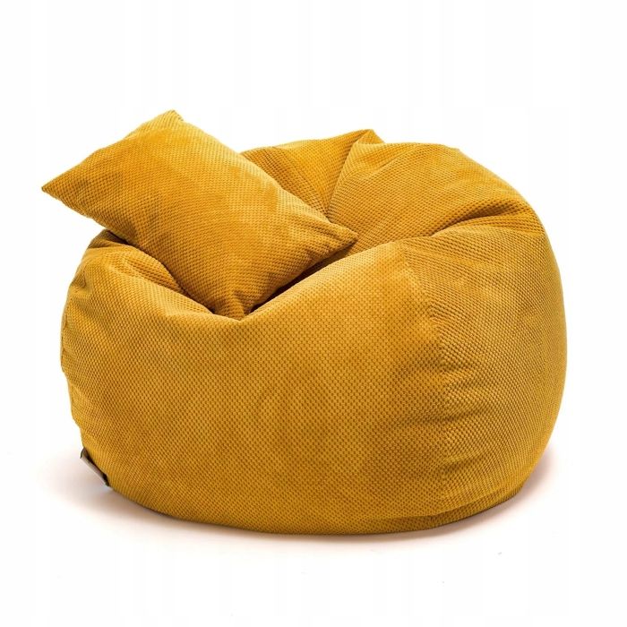 Pouf Poire Ecopuf - Fauteuil Canapé Coussin de Sol Pouf dintérieur/extérieur - Janue