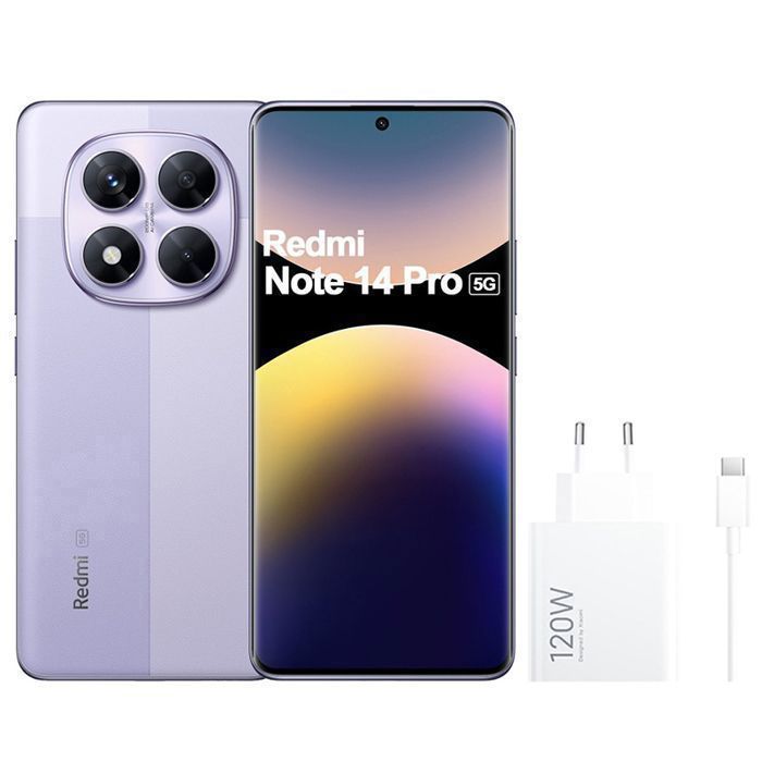 Xiaomi Redmi Note 14 Pro 5G 12 Go Avec Original Chargeur Xiaomi - vue 3