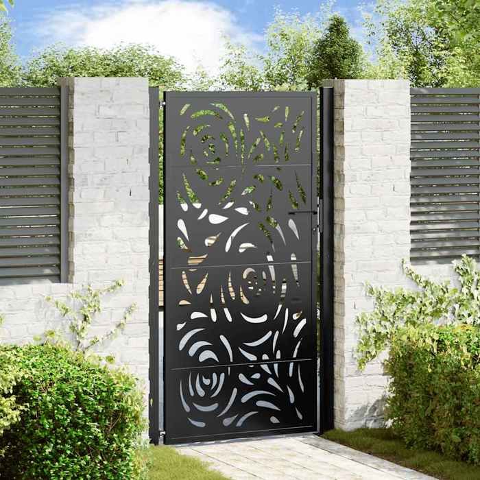 vidaXL Portail de jardin - vue 4
