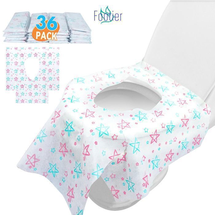 Protège-toilette Jetable En Papier - Pour Voyages, Bureaux, Toilettes Publiques, Neuf