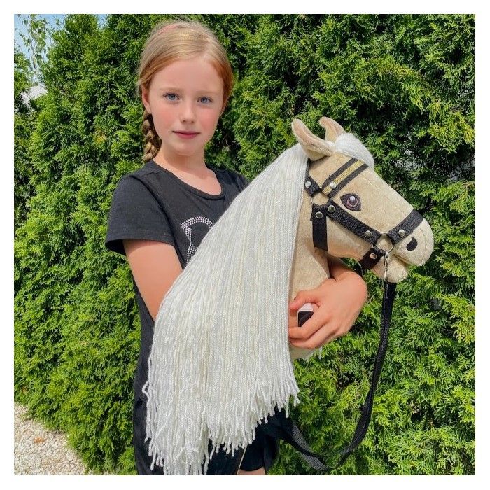 Cheval à Bâton Interactif FUNLIO – Avec Sons Réalistes, Roues, Tête En Peluche, Pour Enfant Dès 3 Ans - 3