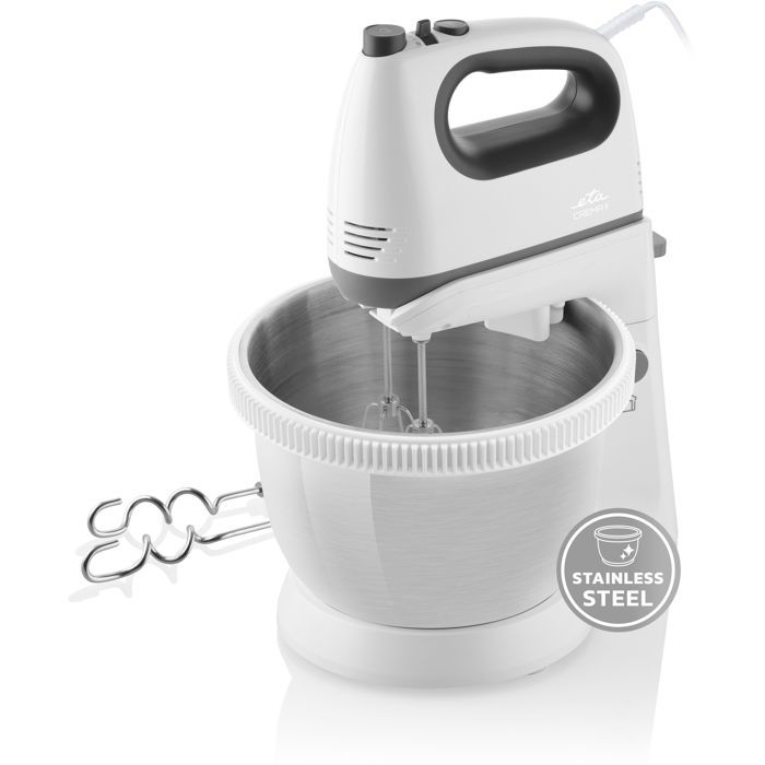 Batteur à main - ETA - CREAM II 2052 90000 - 400 W - 5 vitesses - Acier inoxydable