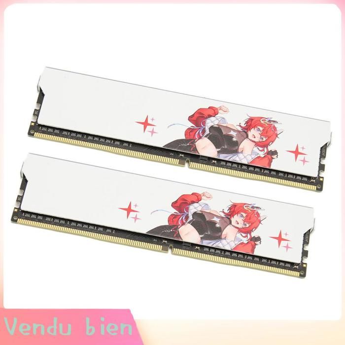 HURRISE RAM DDR4 DDR4 RAM XMP2.0 3600 MHz PC4 28800U CL16 20 20 38 Module de mémoire DDR4 informatique memoire 32 16 Go (2x8 Go)