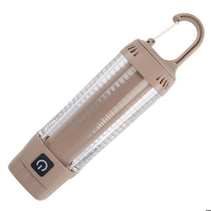Lampe Camping LED rechargeable portable 18cmx5cmx10cm multifonction torche extérieur randonnée tente sécurité Mettre en lumière