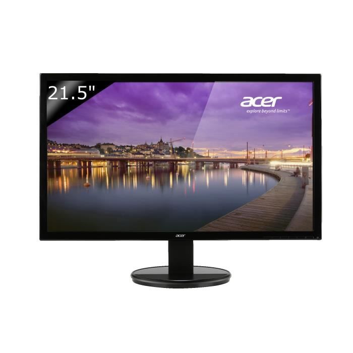 Vente Ecran PC ACER K222HQLbid - Ecran 21,5" - FHD - Dalle TN - 5ms - HDMI / DVI / VGA pas cher Vente Ecran PC ACER K222HQLbid - Ecran 21,5" - FHD - Dalle TN - 5ms - HDMI / DVI / VGA pas cher