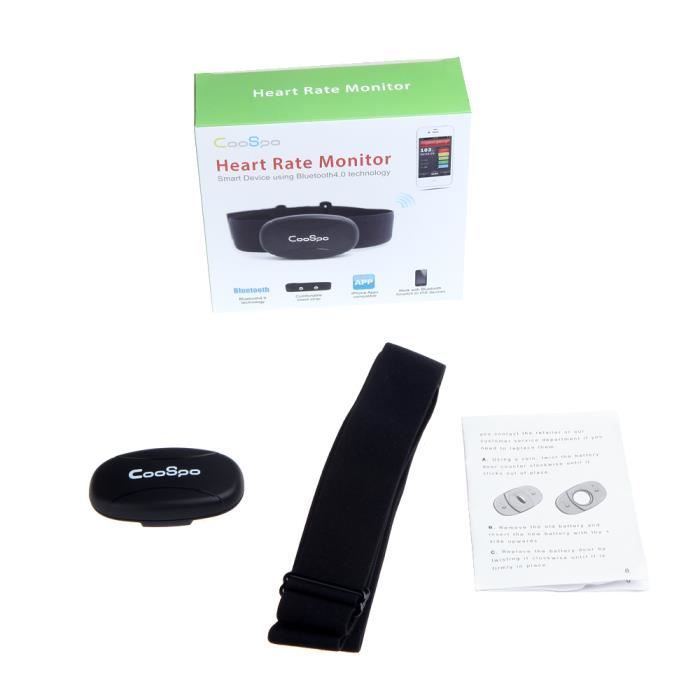 Bande Poitrine Nilox HRM Moniteur de Fréquence Cardiaque