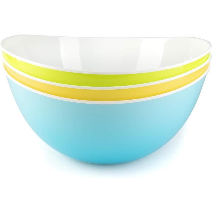 Saladier En Plastique Transparent