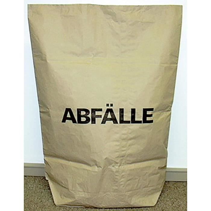 PAKNOR Lot De 25 Sacs Papier Kraft Marron Avec Anse Cordon - 18x21x8 Cm - Sacs Cadeaux Écologiques Réutilisables