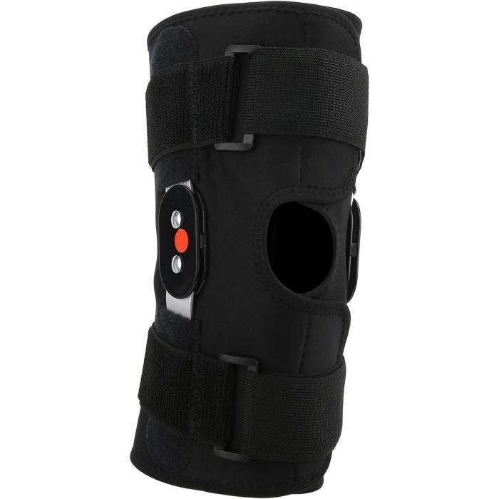 Genouillère D'OTC Avec Coussin Stabilisant Et Tissu Orthotex, Noir