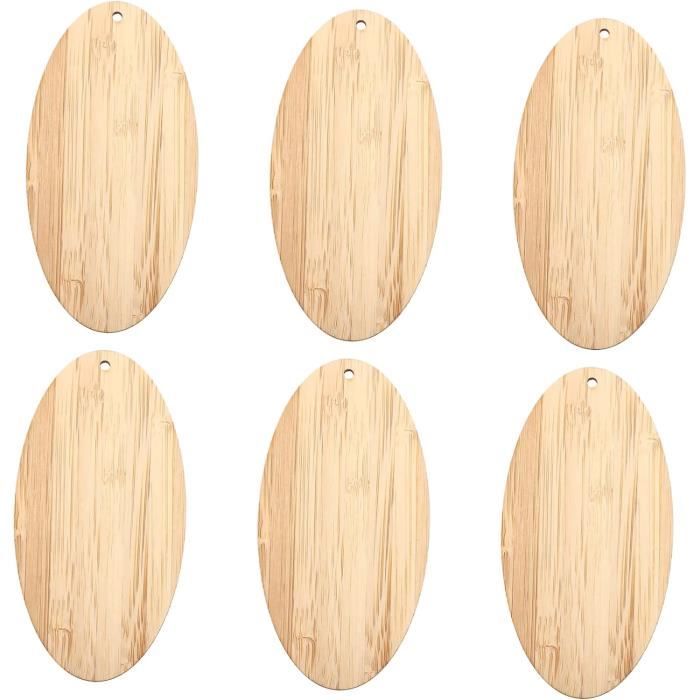 Uonlytech 4 Plaques Fléchées Bois Vierges - Panneaux DIY Pour Décoration Artisanat