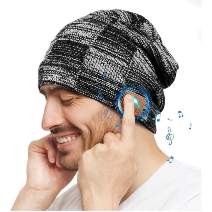 Bonnet Homme Bluetooth 5.0 Noel Cadeau Gadget, Bonnet Running avec Musique  écouteur, Coupe-Vent Chapeau Chaud Hiver Femme pour Ski - Cdiscount Prêt-à- Porter