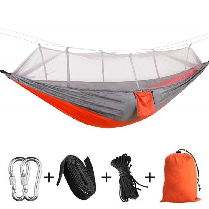 int/érieur en Nylon Simple Rouge Durable Hamac Rouge int/érieur Balan/çoire Confortable Lit de randonn/ée pour la randonn/ée en Plein air Hamac de Jardin Super Charge