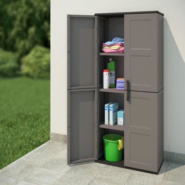 Armoire à outils en plastique 163 x 68cm - Cdiscount Bricolage